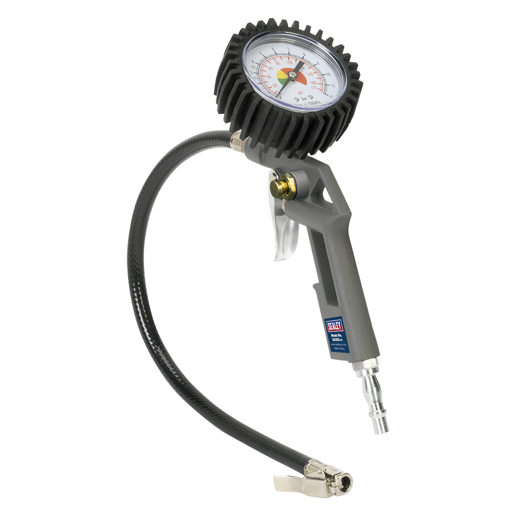 Tyre Inflator with Gauge SA302