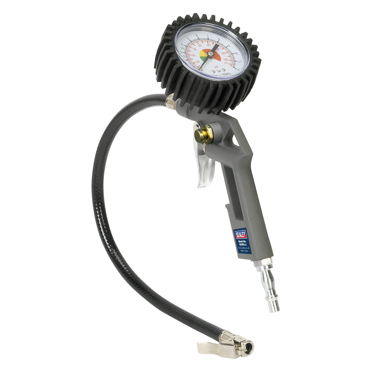 Tyre Inflator with Gauge SA302