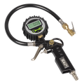 Digital Pistol Grip Tyre Inflator with Clip-On Connector SA332D
