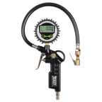 Digital Pistol Grip Tyre Inflator with Clip-On Connector SA332D