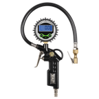 Digital Pistol Grip Tyre Inflator with Clip-On Connector SA332D