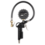 Digital Pistol Grip Tyre Inflator with Clip-On Connector SA332D