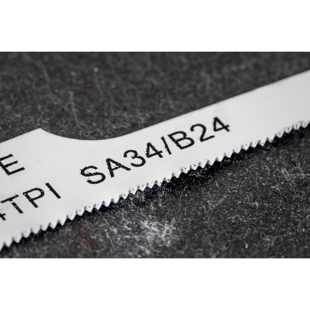 94.5mm HSS Air Saw Blade 24tpi - Pack of 5 SA34/B24