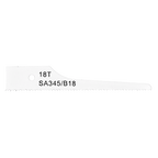 74mm HSS Air Saw Blade 18tpi - Pack of 5 SA345/B18