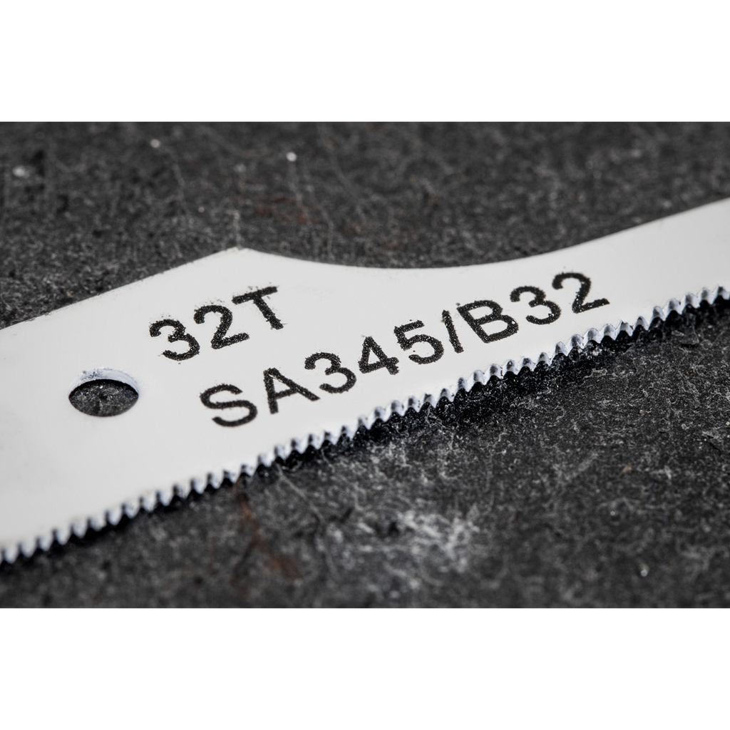 74mm HSS Air Saw Blade 32tpi - Pack of 5 SA345/B32