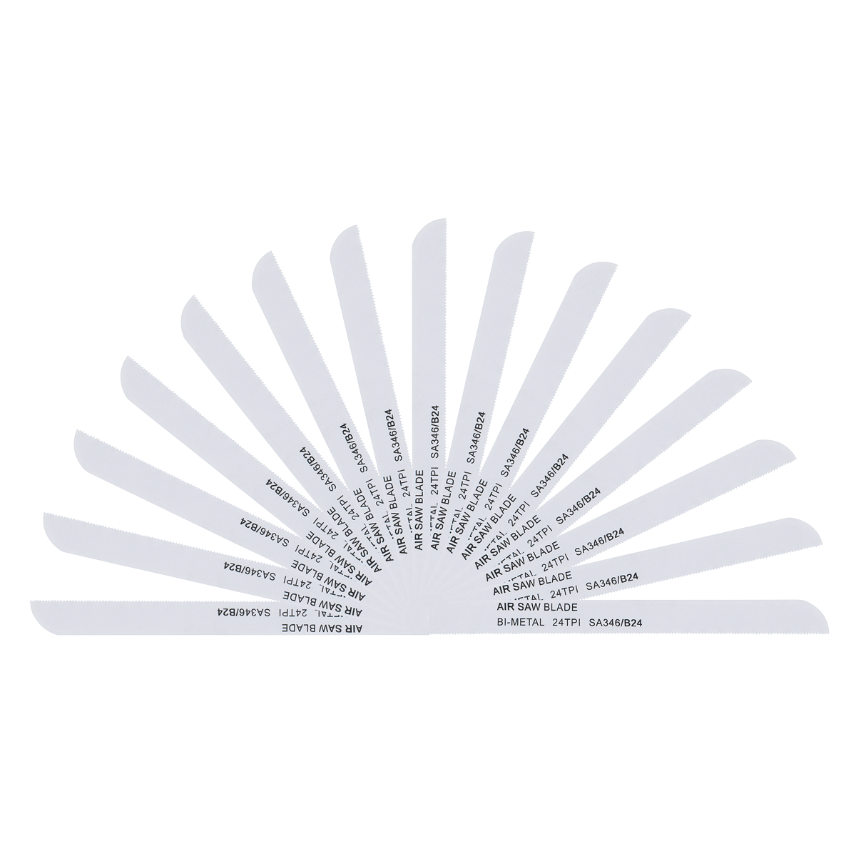 141mm HSS Air Saw Blade 24tpi - Pack of 15 SA346/B2415