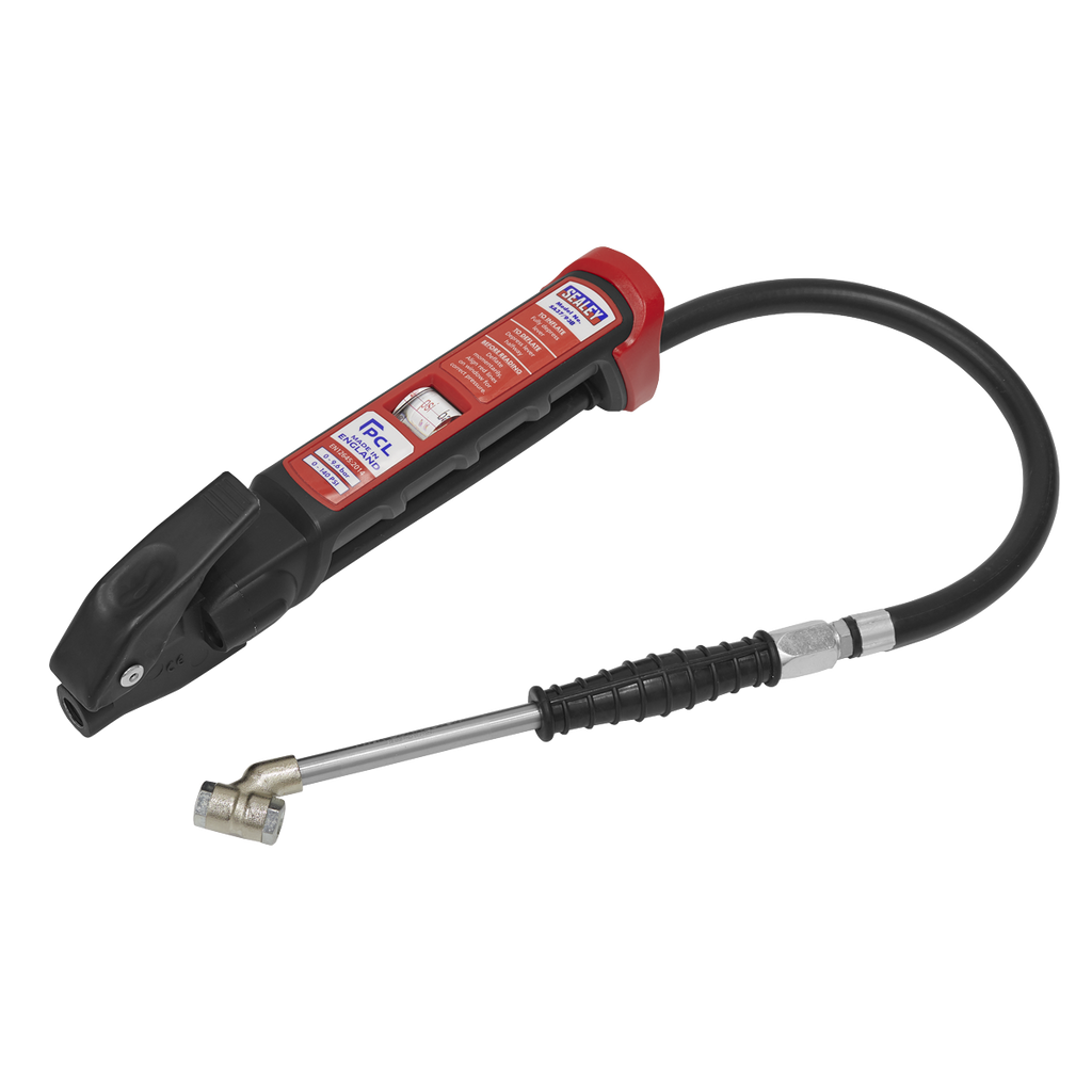 PCL Anodised Tyre Inflator with Twin Push-On Connector SA37/93B