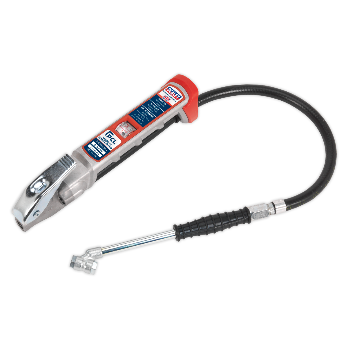 PCL Professional Tyre Inflator with Twin Push-On Connector SA37/93