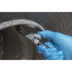 PCL Professional Tyre Inflator with 2.5m Hose & Clip-On Connector SA37/94