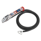 PCL Professional Tyre Inflator with 2.5m Hose & Clip-On Connector SA37/94