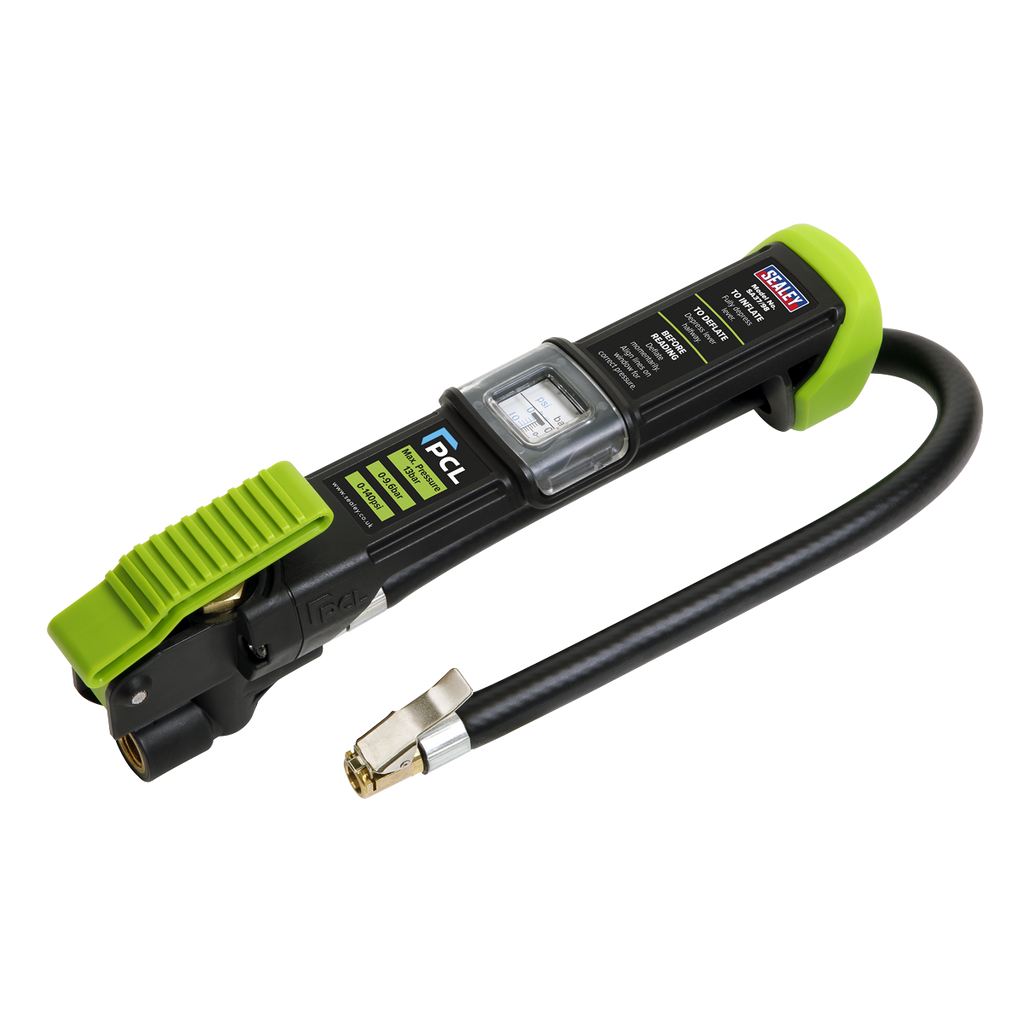 PCL Airlite Eco Tyre Inflator with Clip-On Connector SA37/98