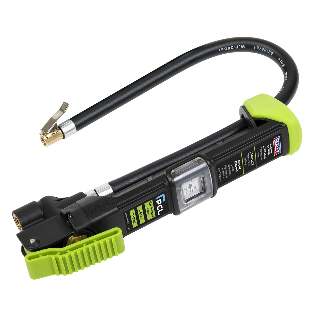 PCL Airlite Eco Tyre Inflator with Clip-On Connector SA37/98
