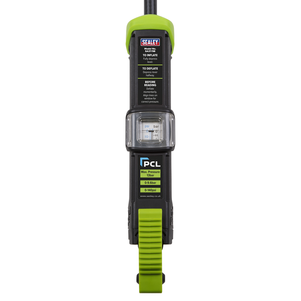 PCL Airlite Eco Tyre Inflator with Clip-On Connector SA37/98