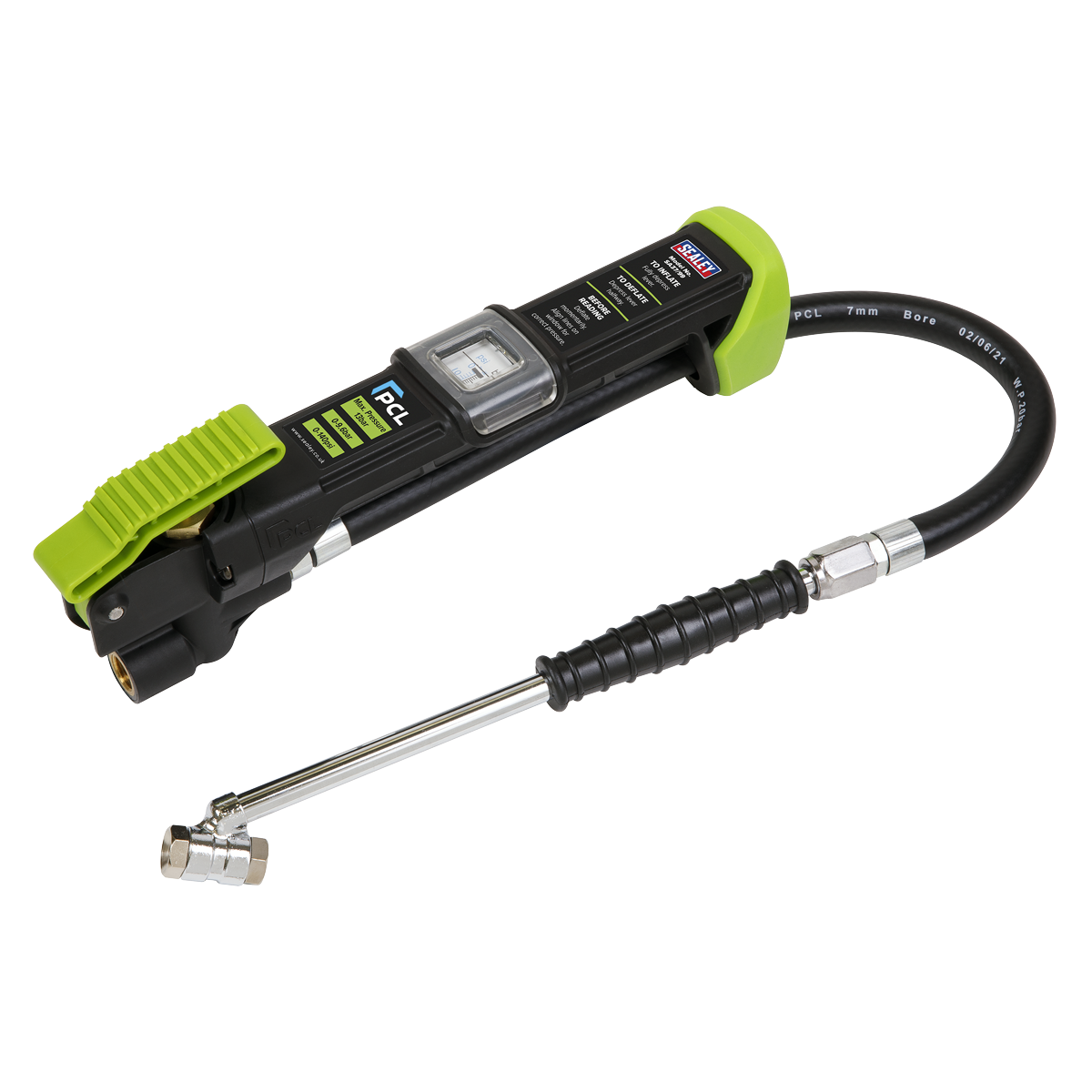 PCL Airlite Eco Tyre Inflator with Twin Push-On Connector SA37/99
