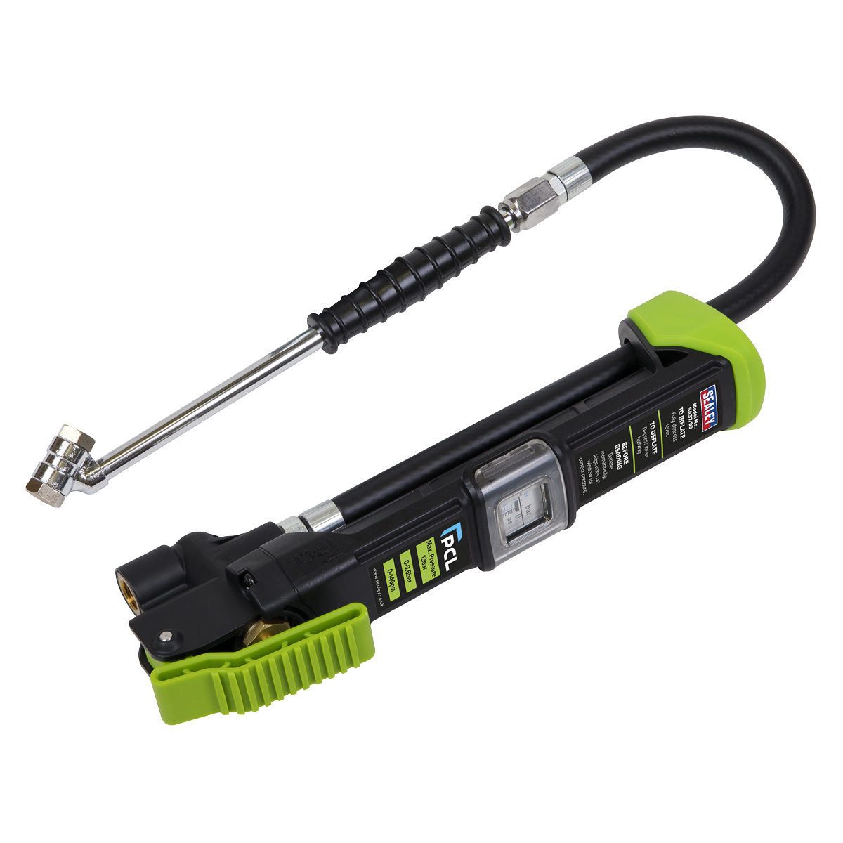 PCL Airlite Eco Tyre Inflator with Twin Push-On Connector SA37/99