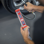 Tyre Inflator with 0.5m Hose & Twin Push-On Connector SA371