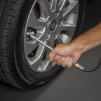 Tyre Inflator with 0.5m Hose & Twin Push-On Connector SA371