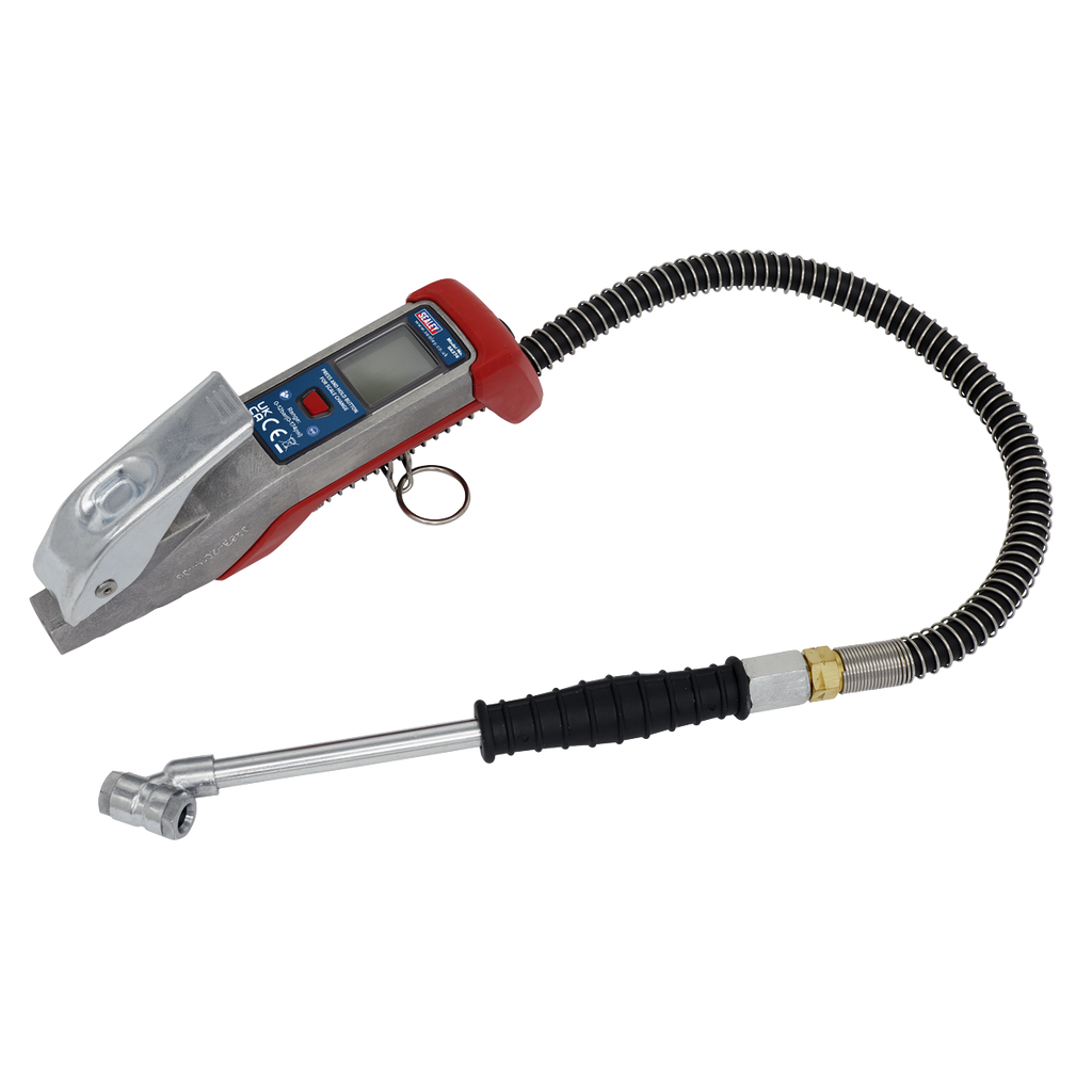 Digital Tyre Inflator with 0.5m Hose & Twin Push-On Connector SA374