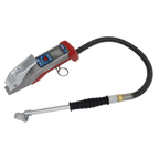 Digital Tyre Inflator with 0.5m Hose & Twin Push-On Connector SA374