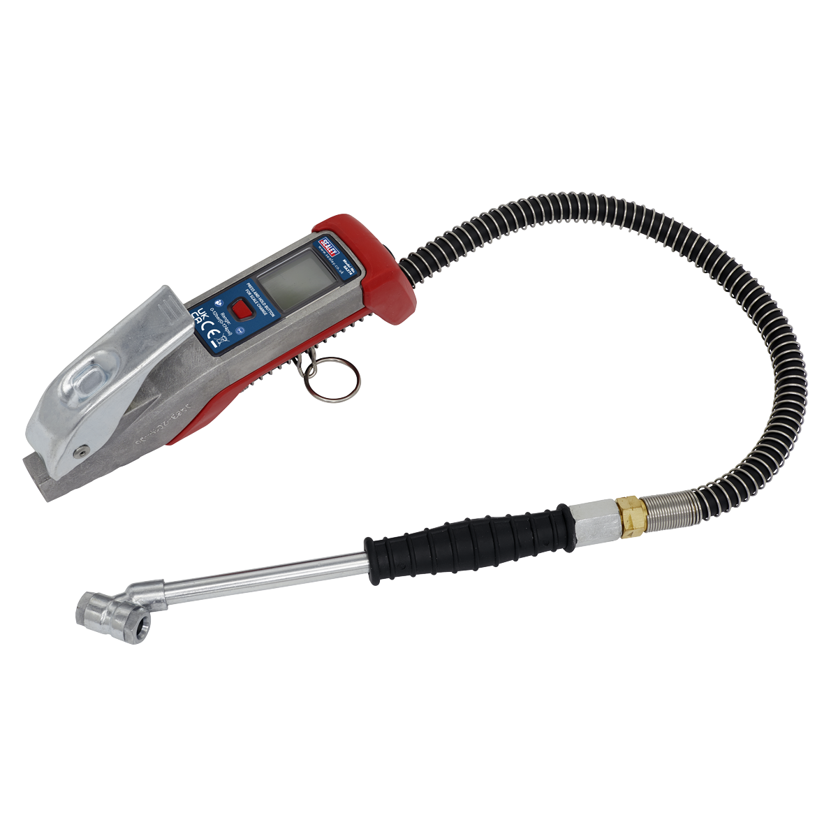 Digital Tyre Inflator with 0.5m Hose & Twin Push-On Connector SA374