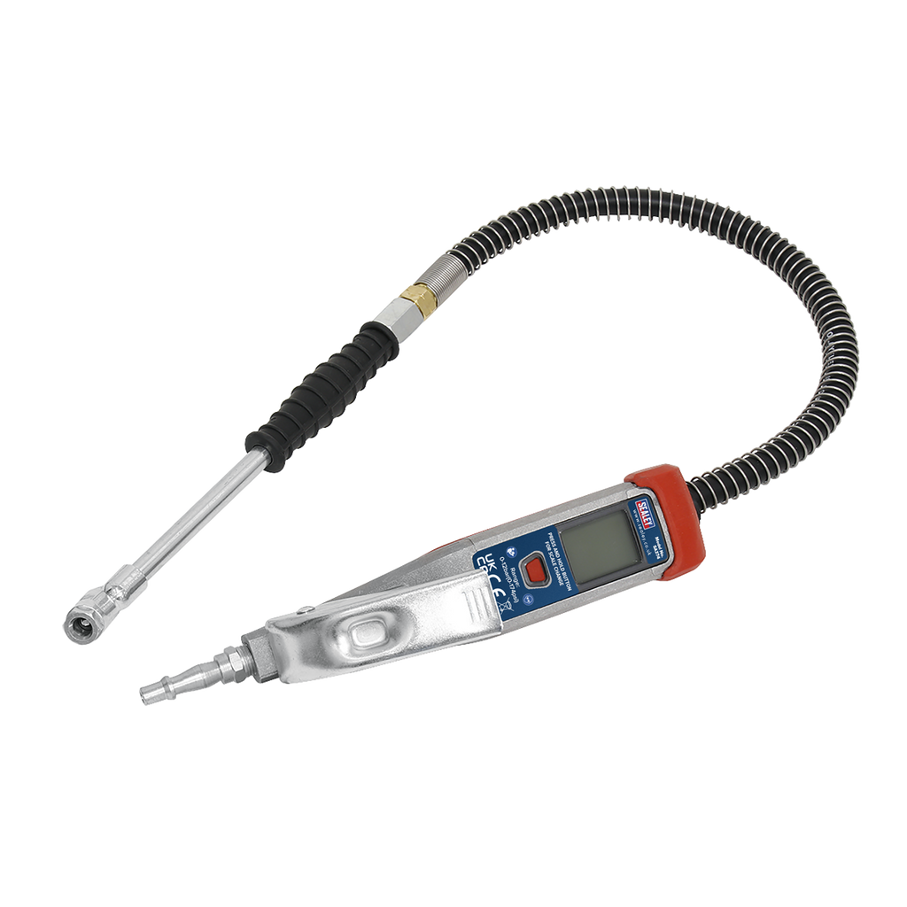 Digital Tyre Inflator with 0.5m Hose & Twin Push-On Connector SA374