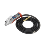 Digital Tyre Inflator with 2.7m Hose & Clip-On Connector SA375