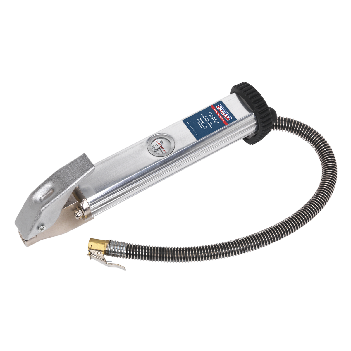 Tyre Inflator with Clip-On Connector SA395