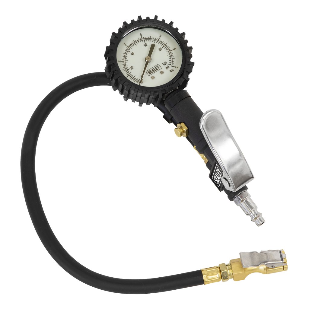 Tyre Inflator with Clip-On Connector SA399