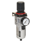 High Flow Air Filter/Regulator with Gauge SA4001FR