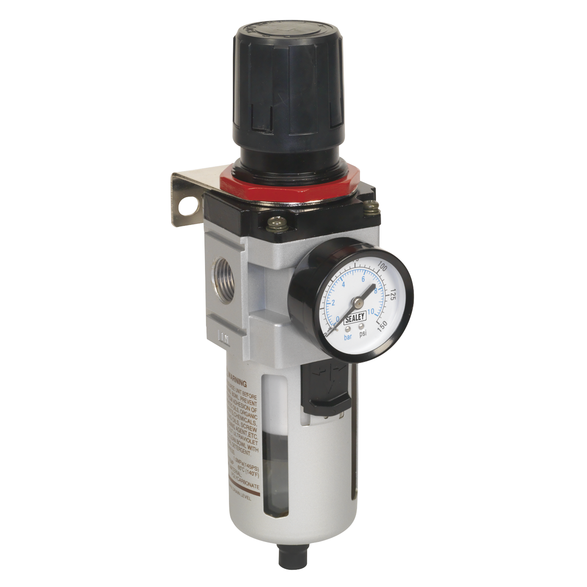 High Flow Air Filter/Regulator with Gauge SA4001FR