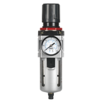 High Flow Air Filter/Regulator with Gauge SA4001FR