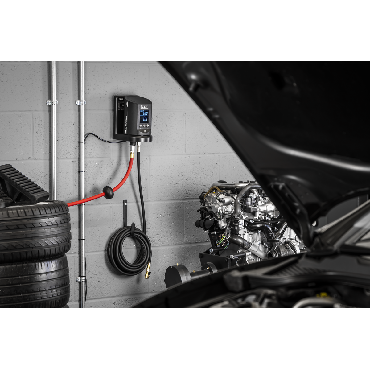Wall Mounting Digital Tyre Inflator SA450
