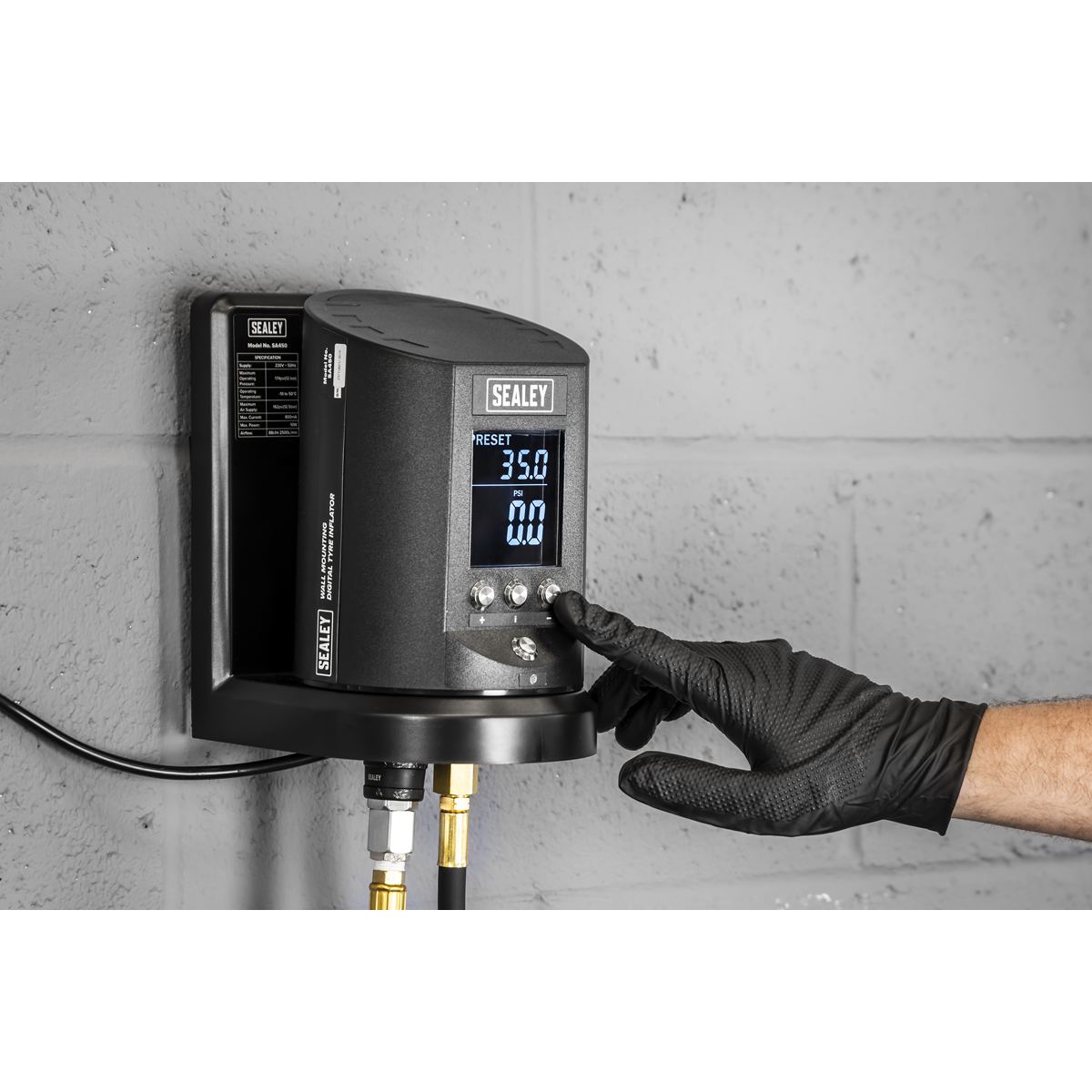 Wall Mounting Digital Tyre Inflator SA450