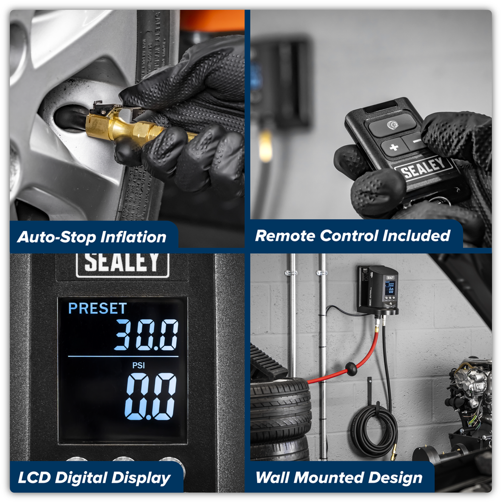 Wall Mounting Digital Tyre Inflator SA450