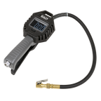 Digital Tyre Inflator with Clip on Connector & Rechargeable Digital Display SA500