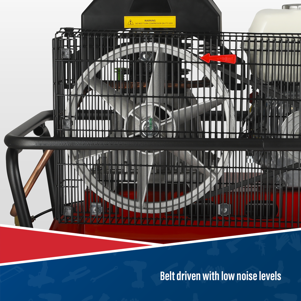 50L Belt Drive Air Compressor with Petrol Engine 5.5hp SA5055