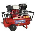 50L Belt Drive Air Compressor with Petrol Engine 5.5hp SA5055
