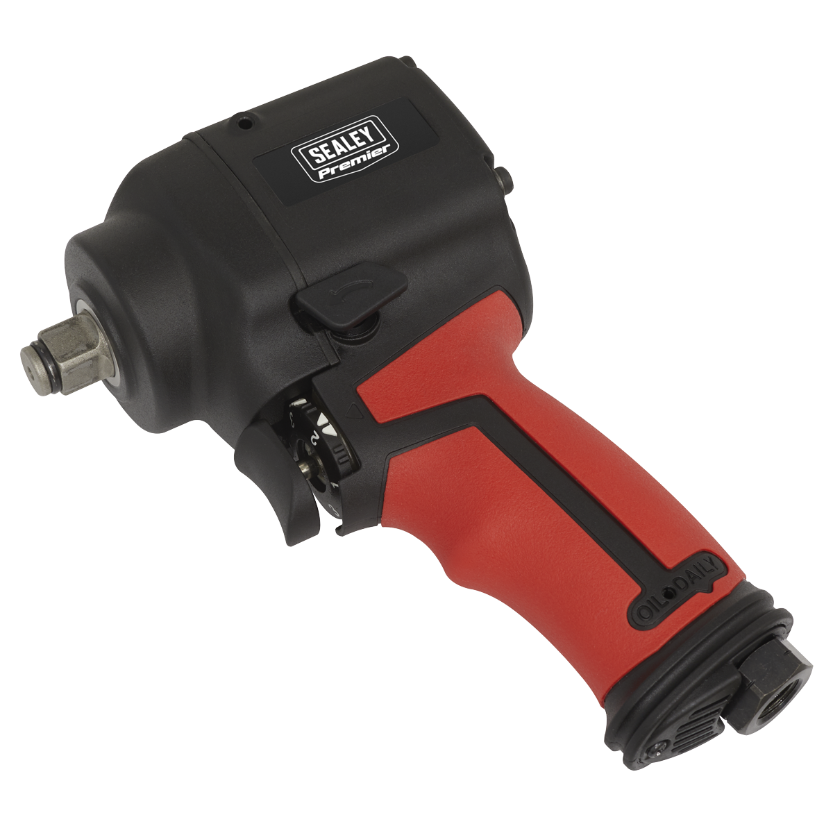 Twin Hammer Stubby Air Impact Wrench 1/2"Sq Drive SA6002S