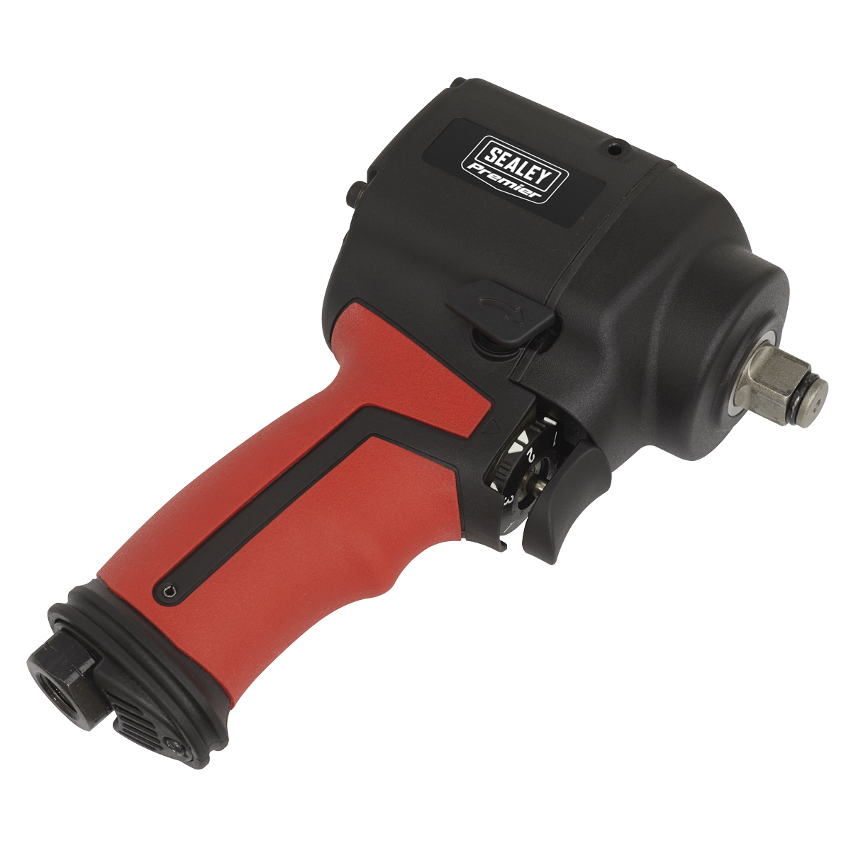 Twin Hammer Stubby Air Impact Wrench 1/2"Sq Drive SA6002S