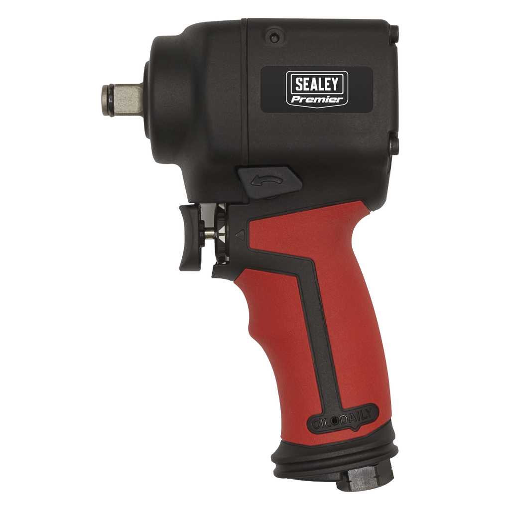 Twin Hammer Stubby Air Impact Wrench 1/2"Sq Drive SA6002S