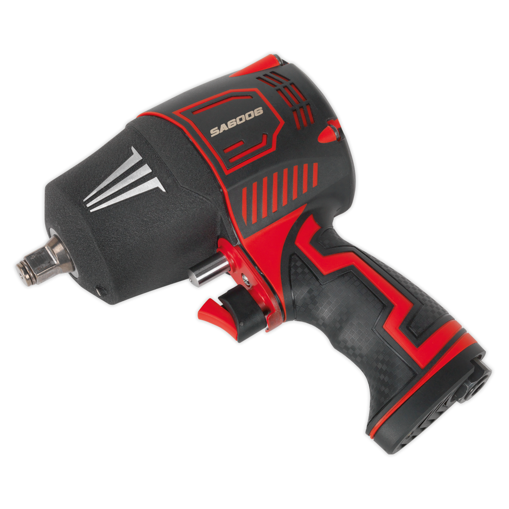Twin Hammer Composite Air Impact Wrench 1/2"Sq Drive SA6006