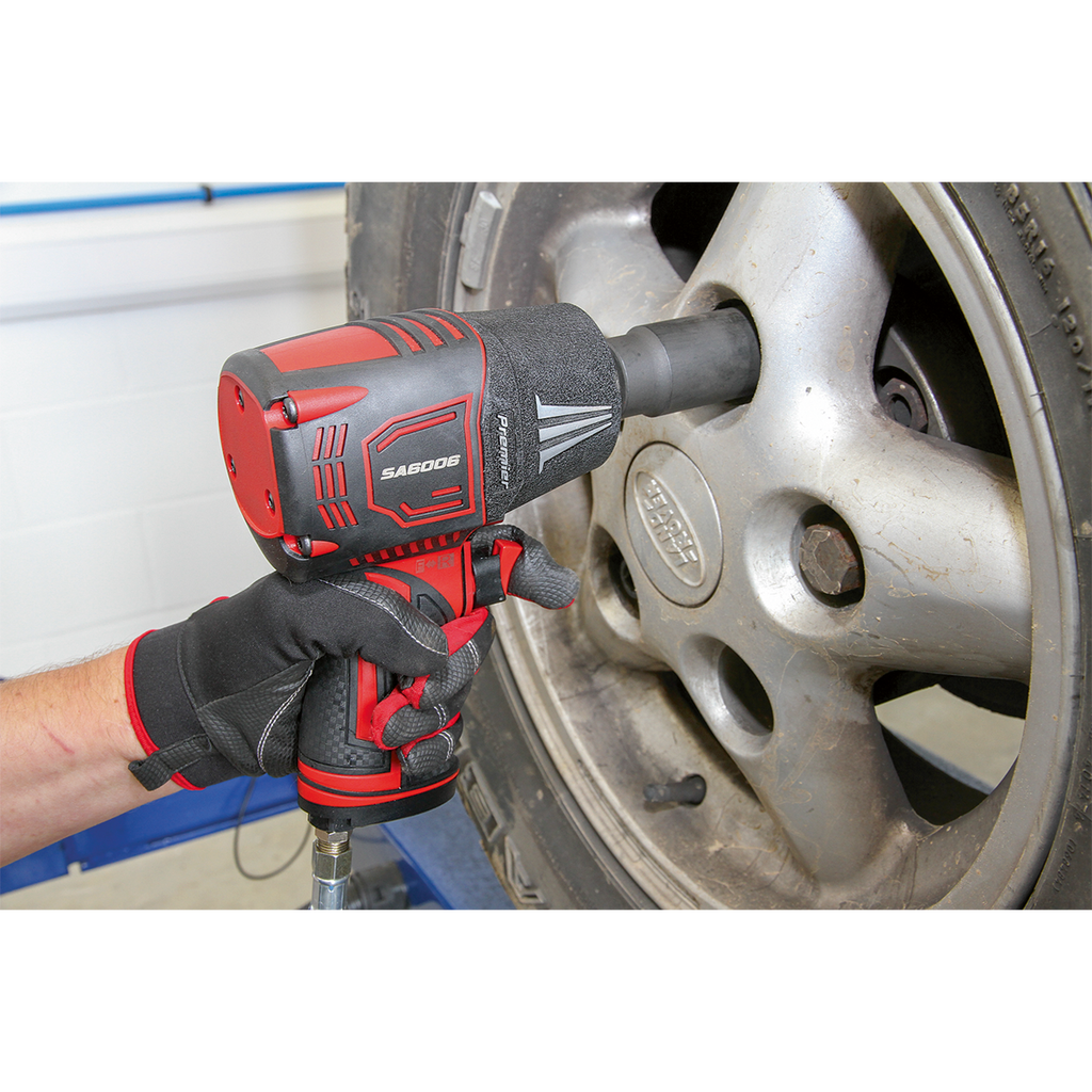 Twin Hammer Composite Air Impact Wrench 1/2"Sq Drive SA6006