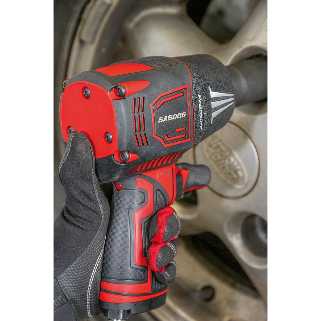 Twin Hammer Composite Air Impact Wrench 1/2"Sq Drive SA6006
