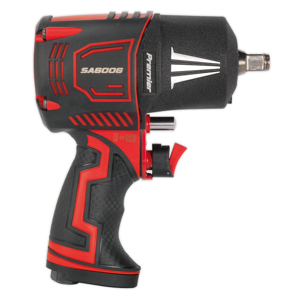 Twin Hammer Composite Air Impact Wrench 1/2"Sq Drive SA6006