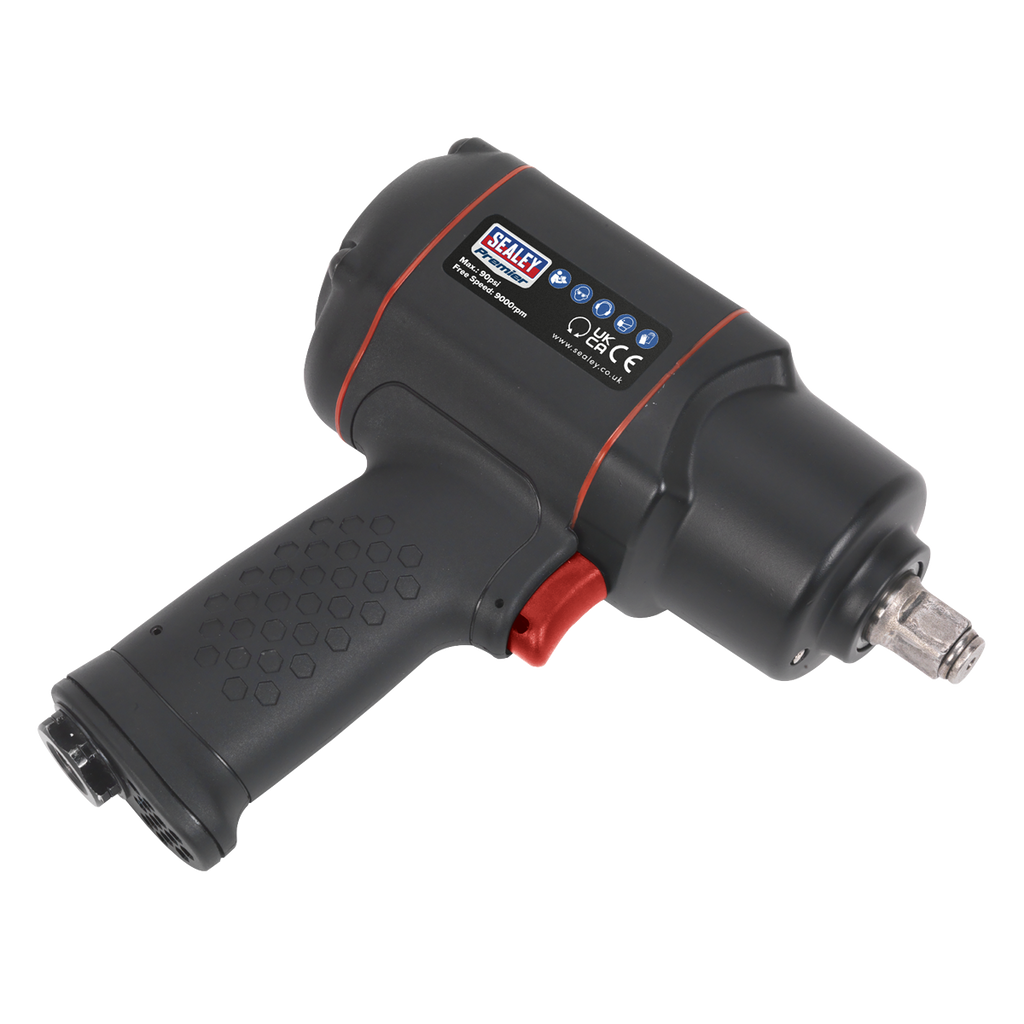 Twin Hammer Composite Air Impact Wrench 1/2"Sq Drive SA6007