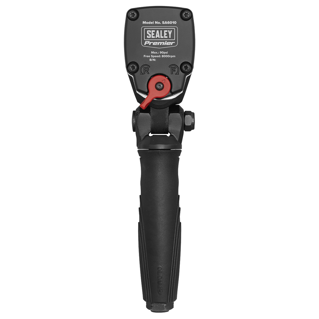 Twin Hammer Super Stubby Air Impact Wrench 1/2"Sq Drive SA6010