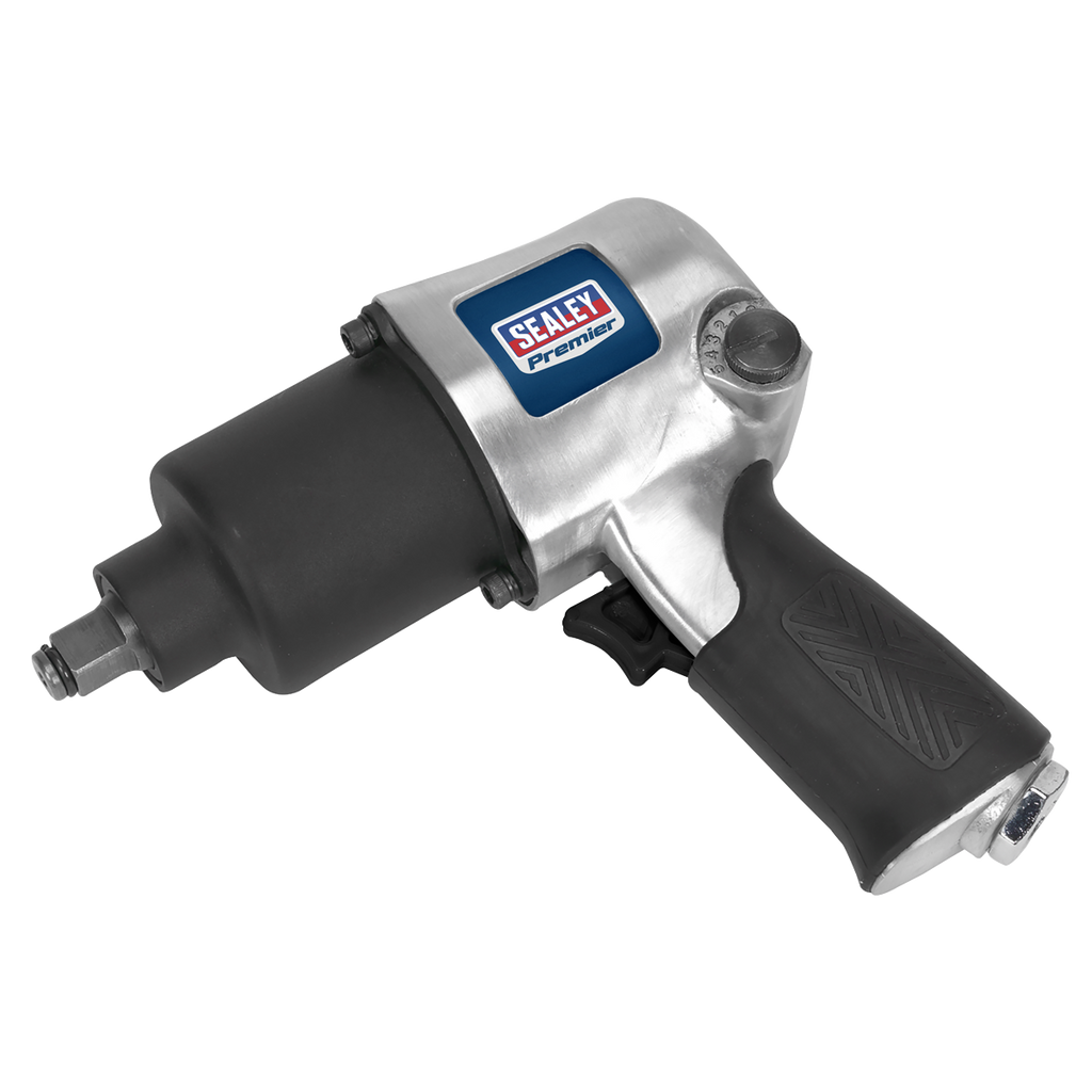 Twin Hammer Air Impact Wrench 1/2"Sq Drive SA602