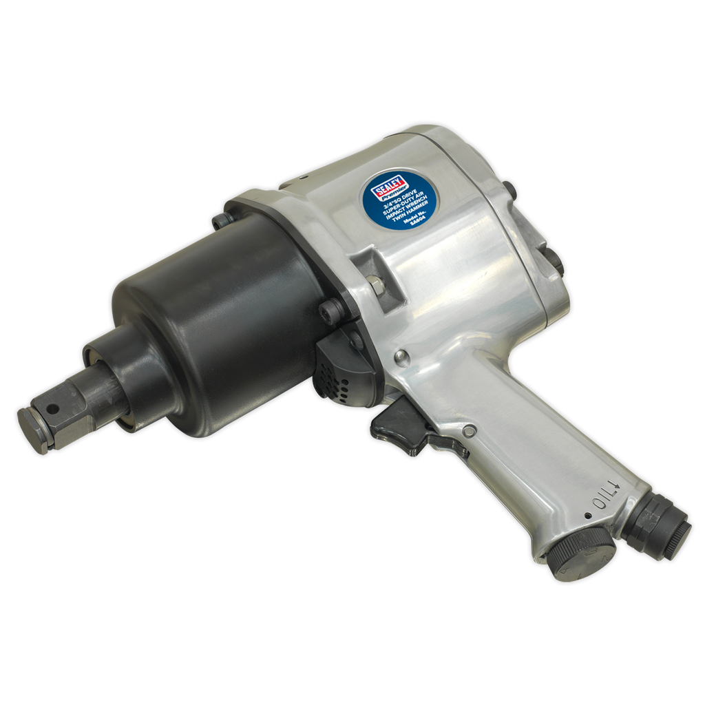 Twin Hammer Air Impact Wrench 3/4"Sq Drive SA604