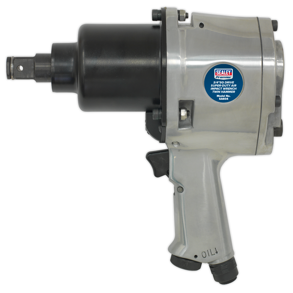 Twin Hammer Air Impact Wrench 3/4"Sq Drive SA604