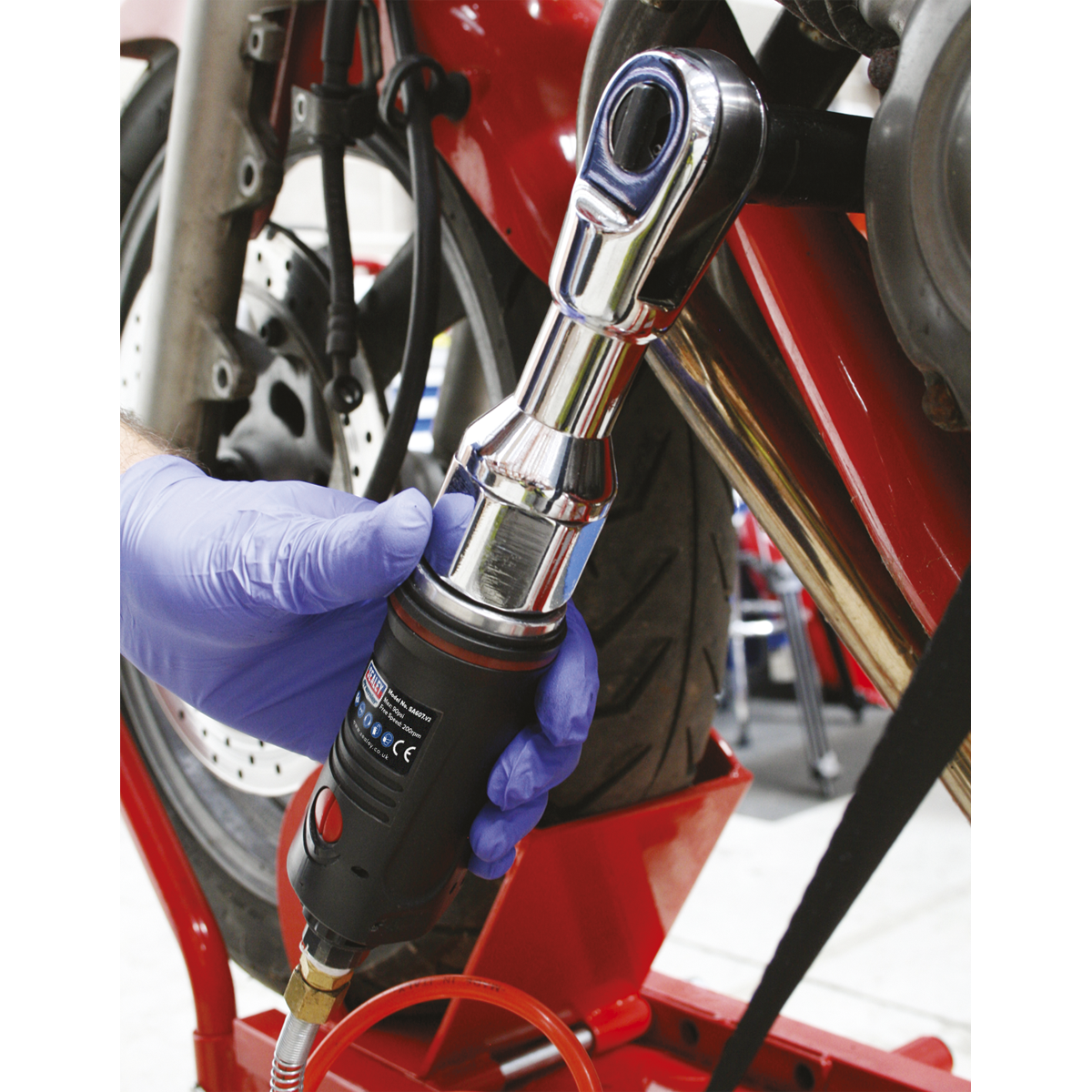 Air Ratchet Wrench 3/8"Sq Drive SA607